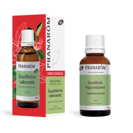 Huile essentielle Gaulthérie Odorante 100% Pure et Naturelle Bio PRANAROM