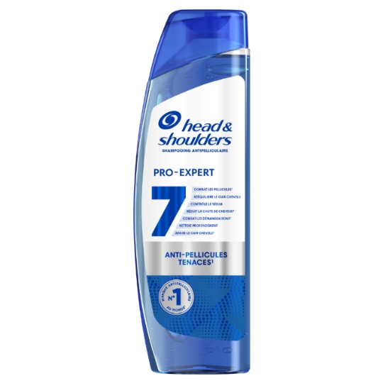 Shampooing Antipelliculaire Pro-Expert 7 Anti-Pellicules Tenaces HEAD & SHOULDERS