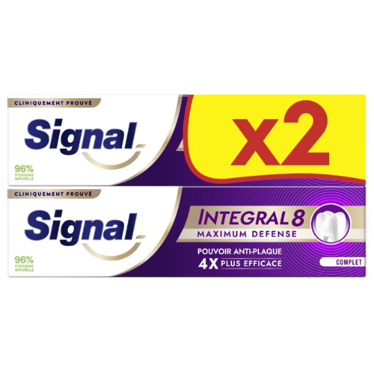 Dentifrice Intégral 8 Maximum Défense Complet SIGNAL