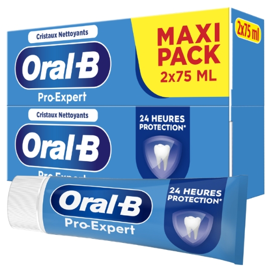 Dentifrice  Pro- Expert Cristaux Nettoyants  ORAL-B