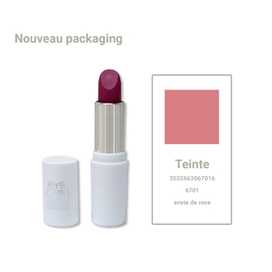 Rouge à lèvres Teinte Envie de Rose EYE CARE COSMETICS