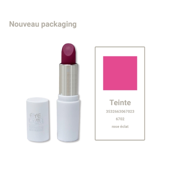 Rouge à lèvres Satin Teinte Rose Eclat EYE CARE COSMETICS