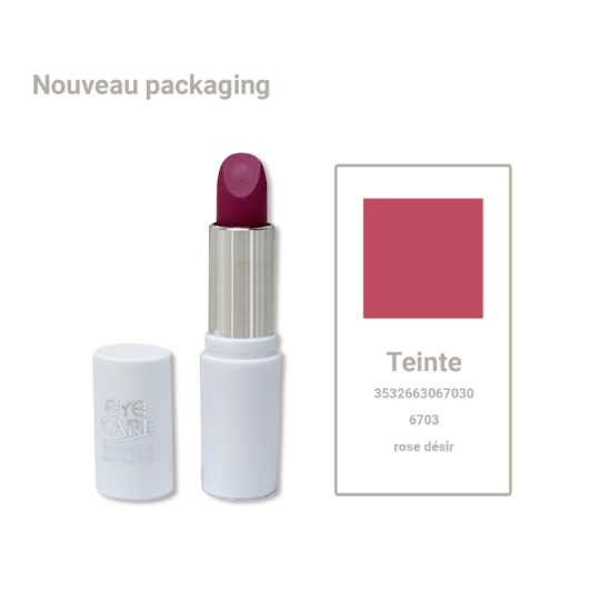 Rouge à lèvres Teinte Rose Désir EYE CARE COSMETICS
