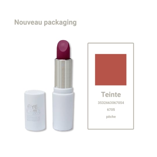 Rouge à lèvres Teinte Pêche EYE CARE COSMETICS