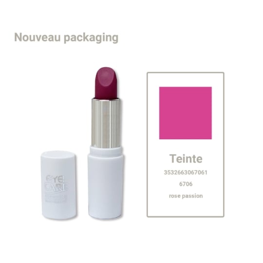 Rouge à lèvres Teinte Rose Passion EYE CARE COSMETICS
