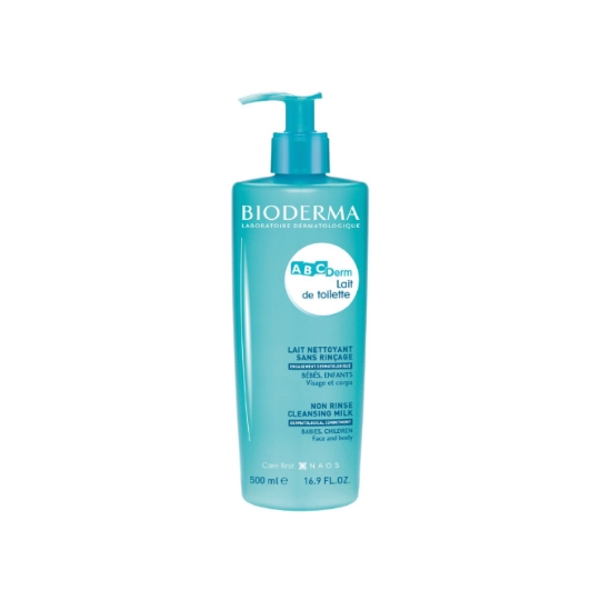 Lait de toilette bébé Nettoyante Sans Rinçage ABCDerm BIODERMA