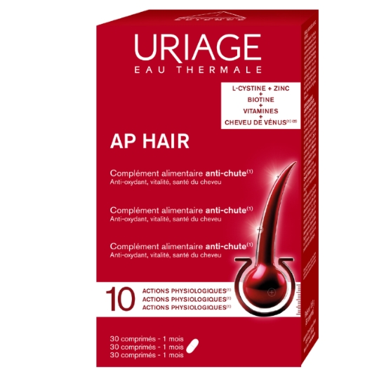 Complément Alimentaire AP Hair Anti-Chute de Cheveux URIAGE