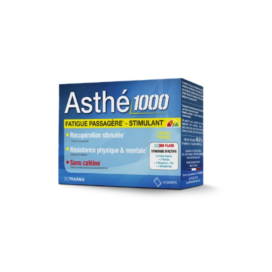 Complément alimentaire Asthé 1000 - Fatigue Passagère 3C PHARMA