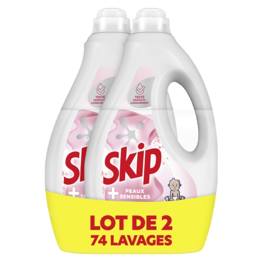 Lessive Liquide Peaux Sensibles SKIP
