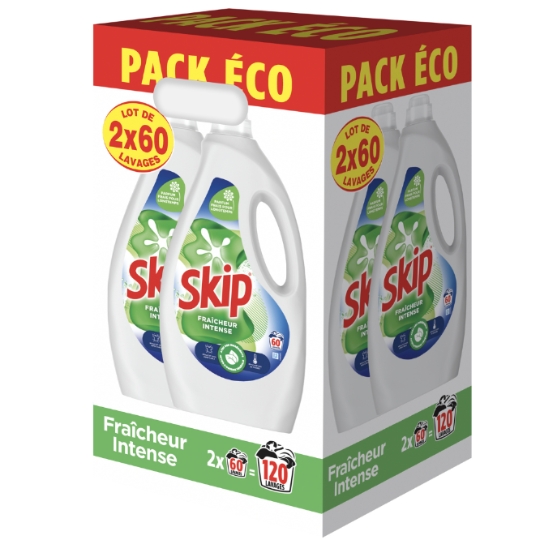 Lessive Liquide  Fraîcheur Intense  SKIP