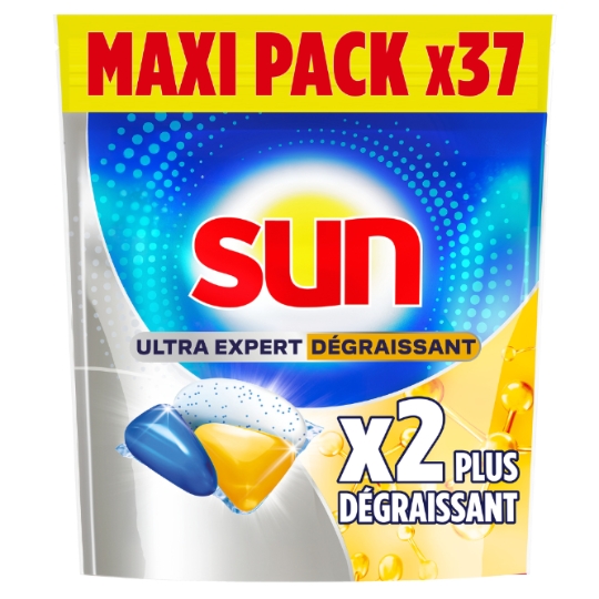 Tablettes Lave-Vaisselle Ultra Expert Dégraissant Tout en1 SUN