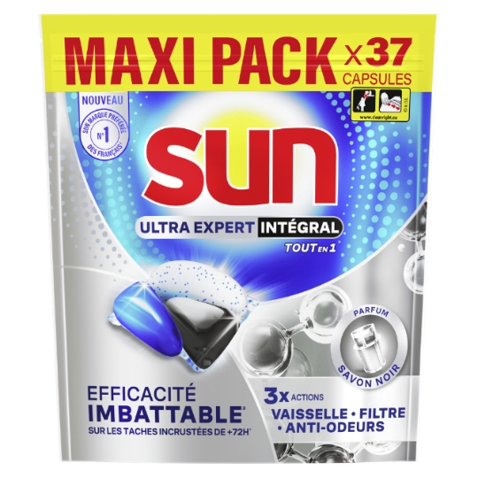 Tablettes Lave-Vaisselle Ultra Expert Intégral Tout en1 SUN
