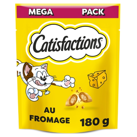 Friandises pour Chat Adulte Fromage CATISFACTIONS