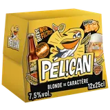 Bière blonde de Caractère Non-Flitrée PELICAN 7,5° 12x25cl