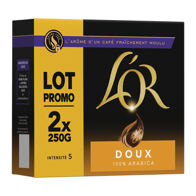 Café moulu L'OR DOUX N°5 - 500g