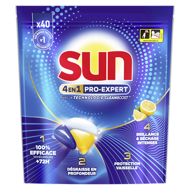 Capsules SUN Pro expert citron x40
