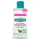 Gel désinfectant mains SANYTOL Thé vert action renforcée 75mL