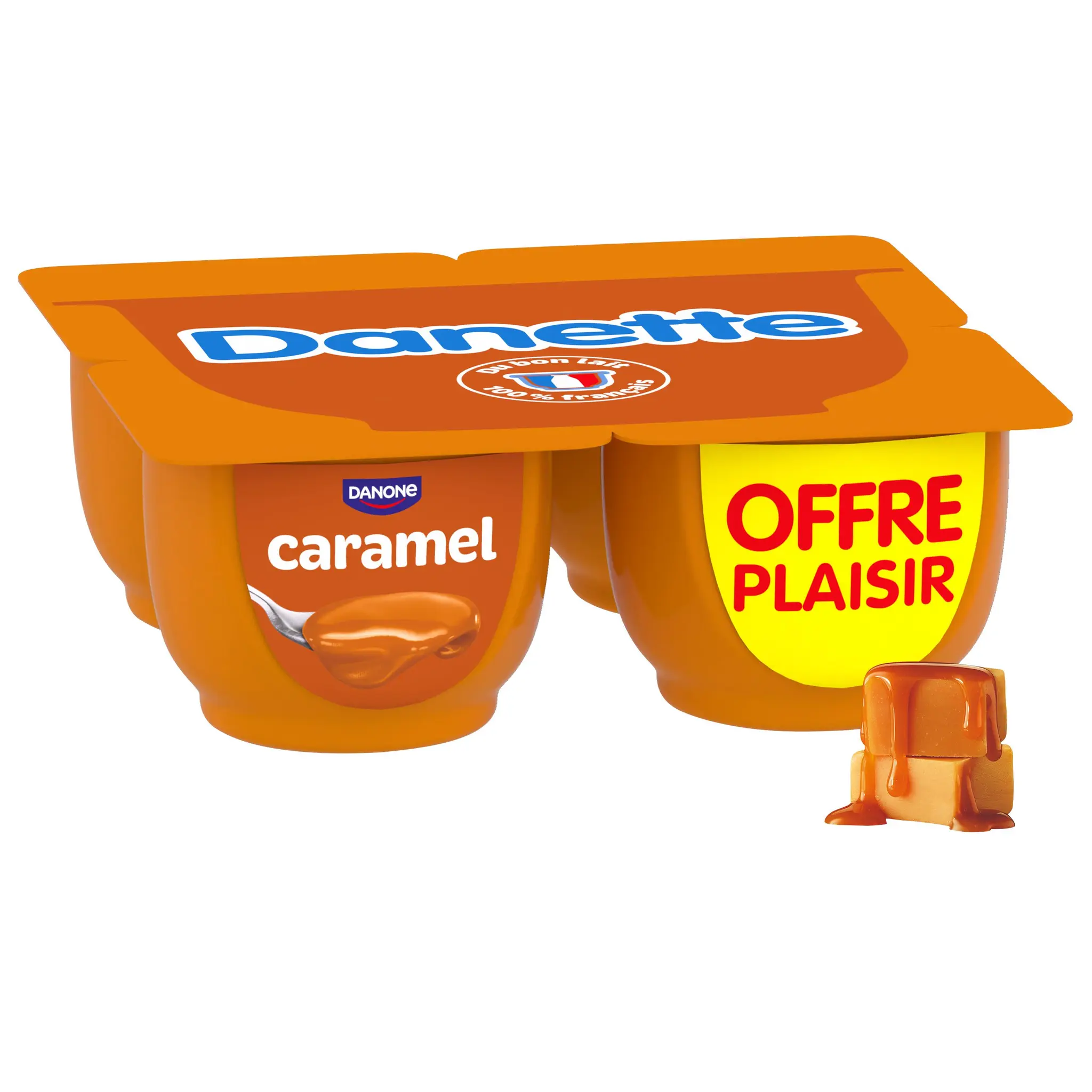 DANETTE Crème dessert caramel