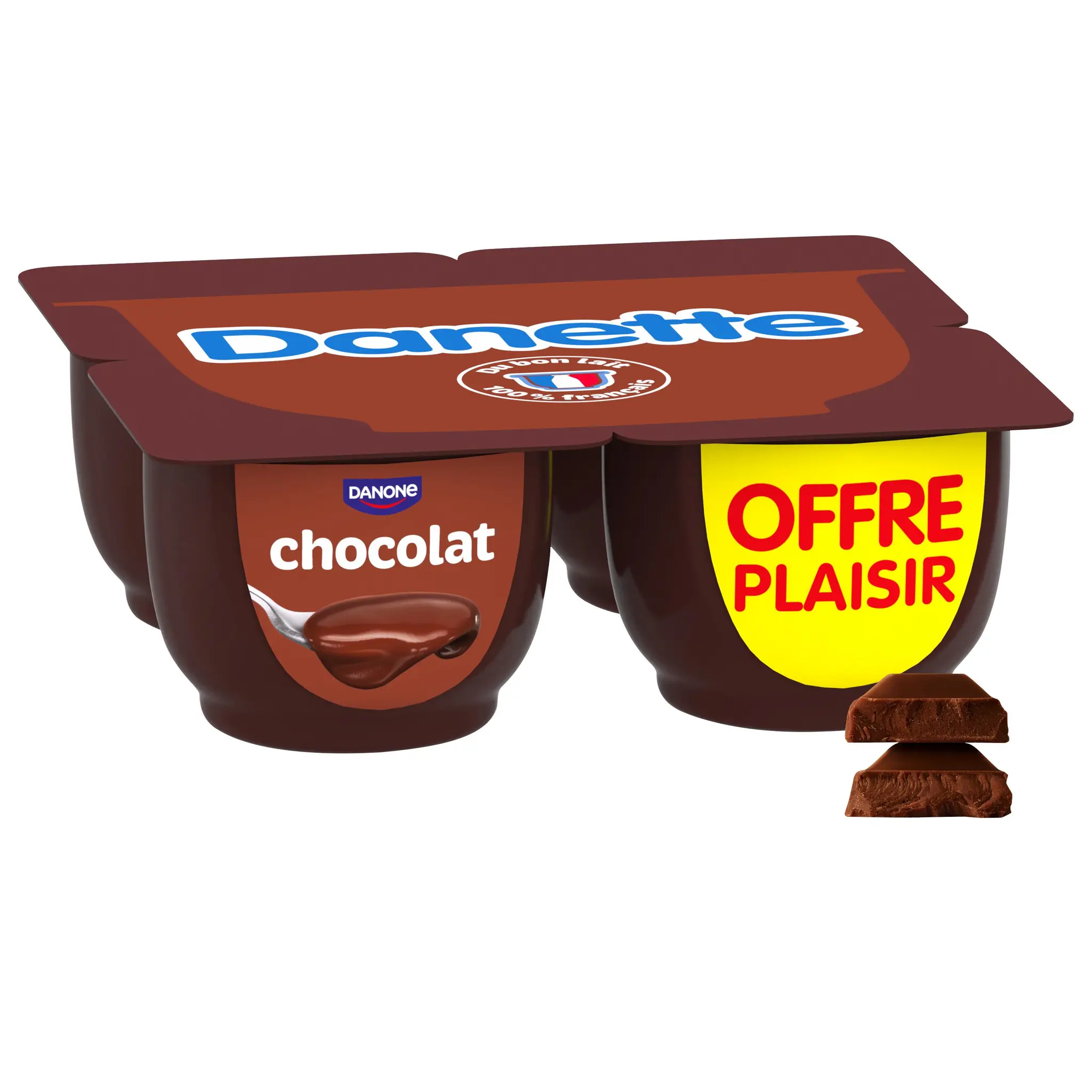 DANETTE Crème dessert chocolat
