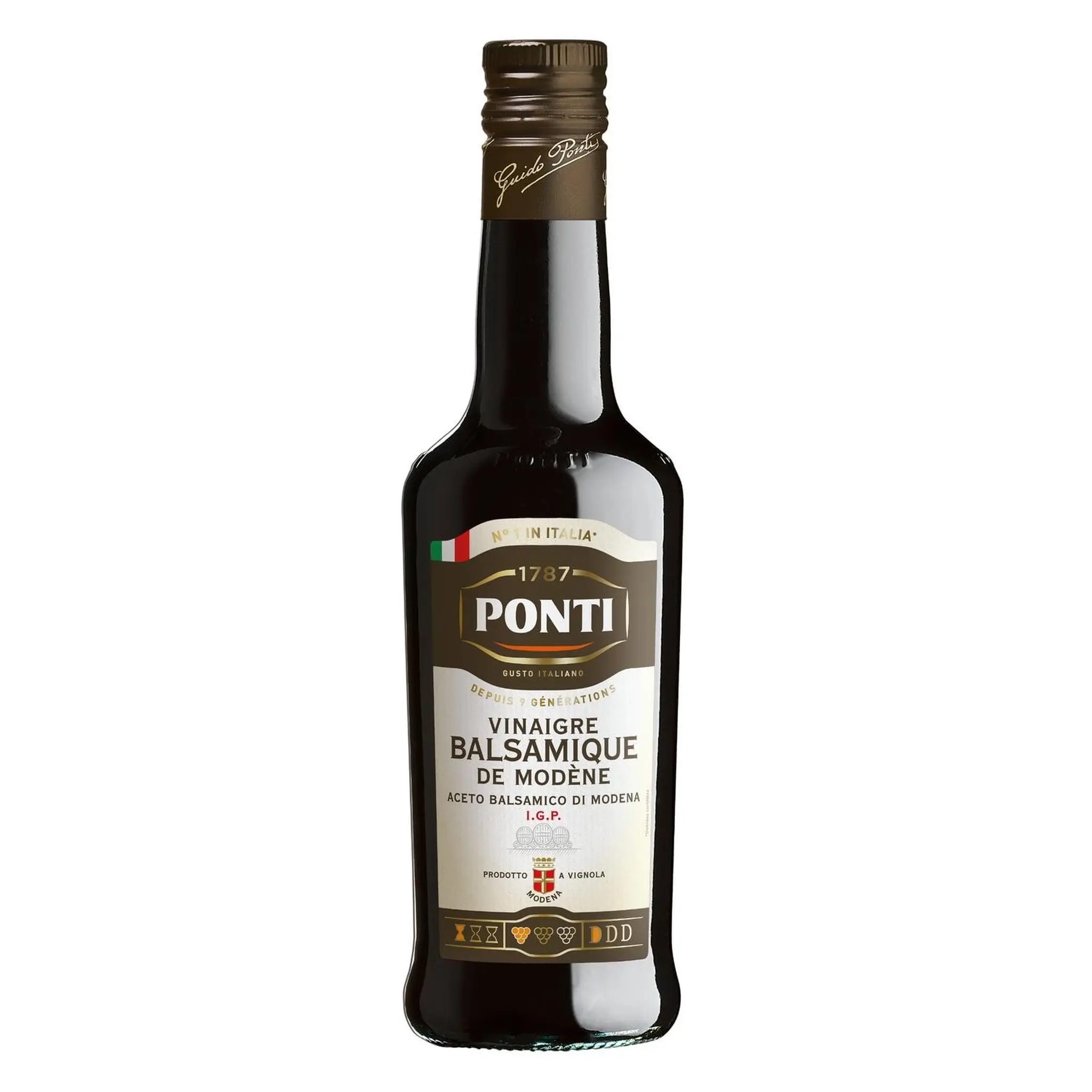PONTI Vinaigre balsamique de Modène en bouteille