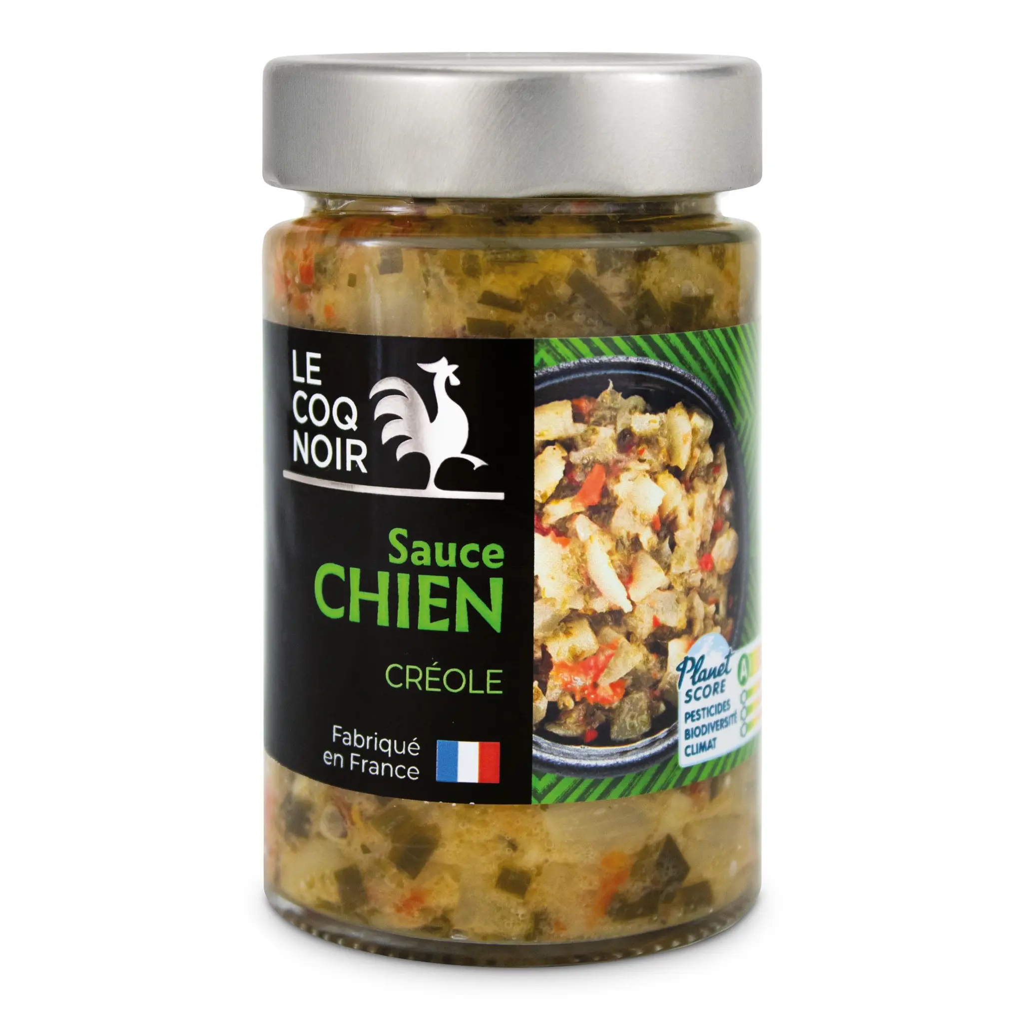 LE COQ NOIR Sauce chien créole bio