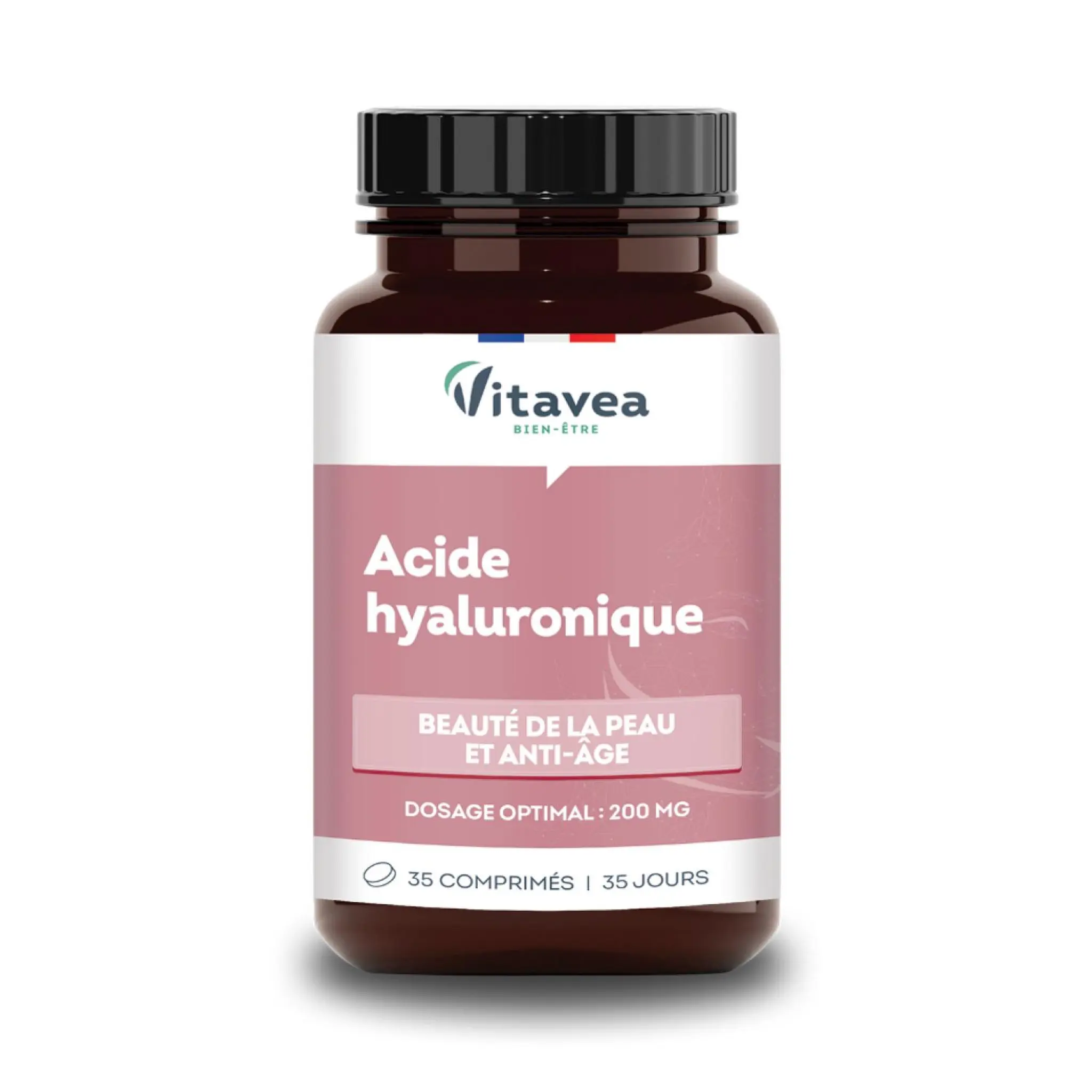 VITAVEA Comprimés d'acide hyaluronique beauté de la peau et anti-âge