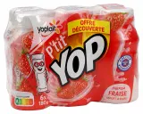 Yoplait P'tit Yop yaourt à boire aromatisé à la fraise
