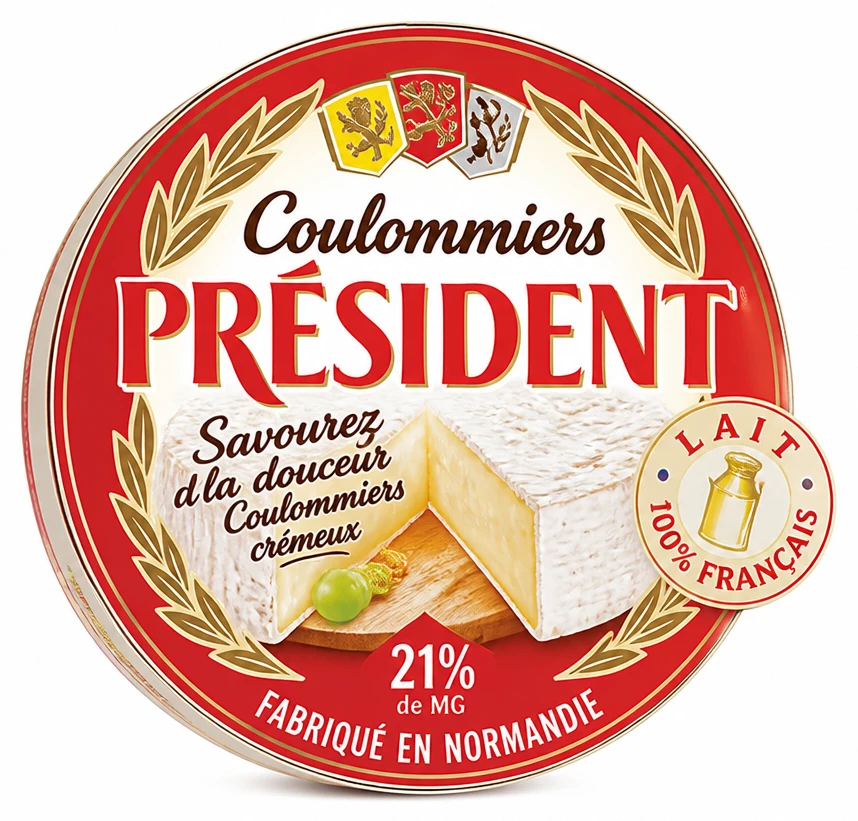 Président Coulommiers 21% de MG