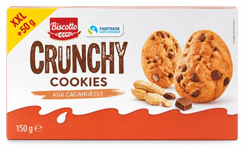 Biscotto Cookies aux cacahuètes