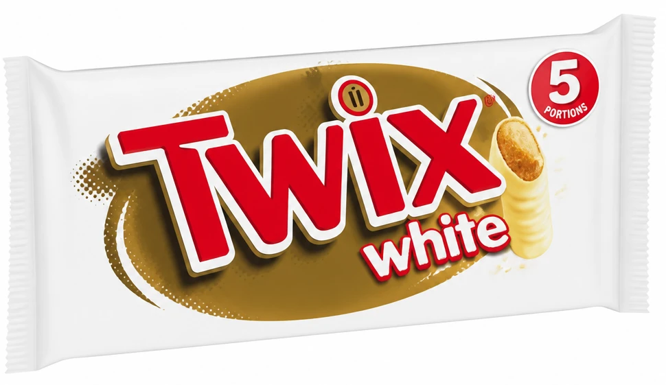 Twix White 5 portions