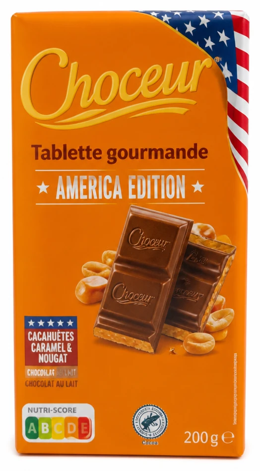 Choceur Tablette gourmande America Edition
