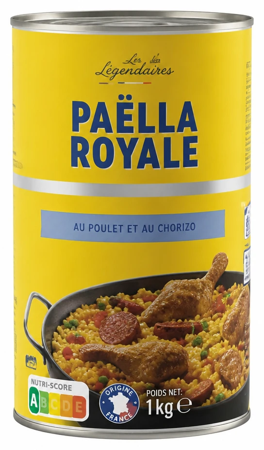 Les Légendaires Paëlla Royale