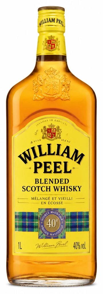 William Peel Blended Scotch Whisky 40°