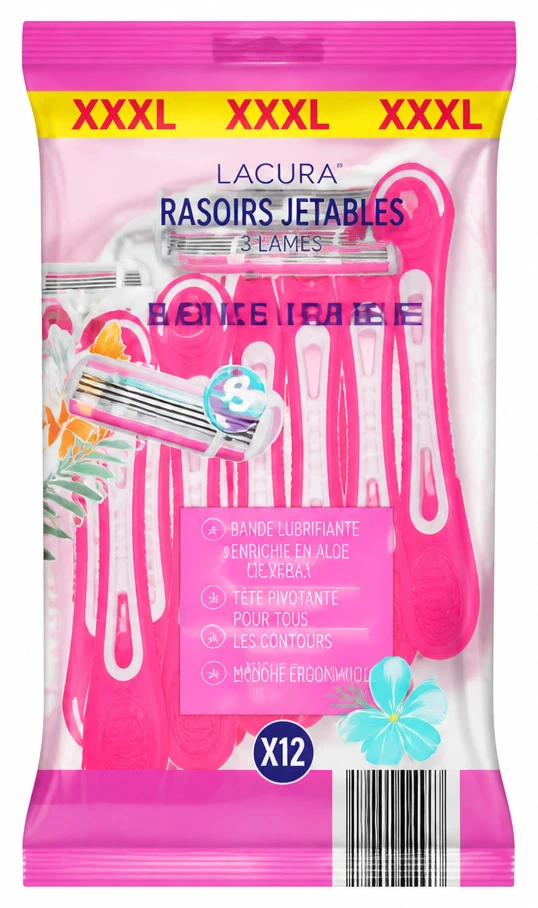 Lacura Rasoirs Jetables 3 Lames