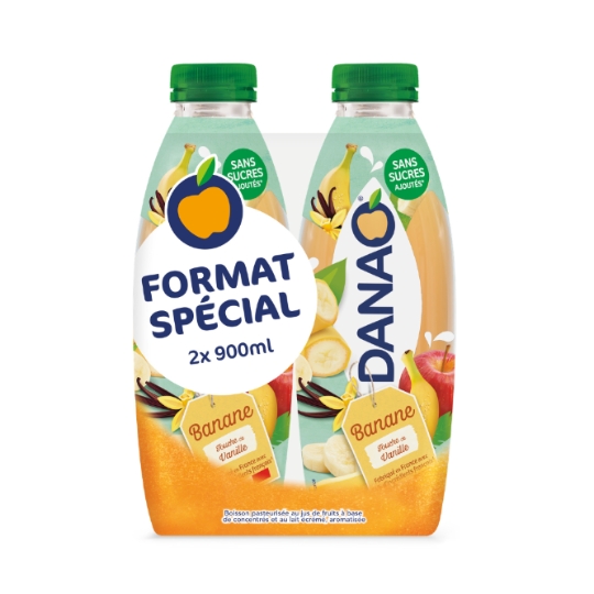 Boisson Lactée Banane Vanille DANAO