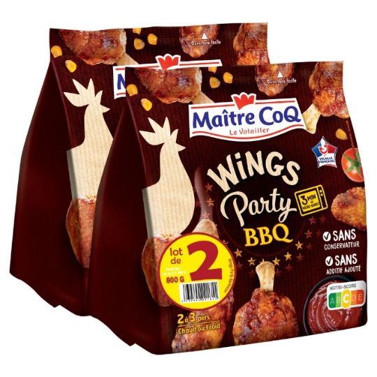 Wings Party Barbecue MAITRE COQ
