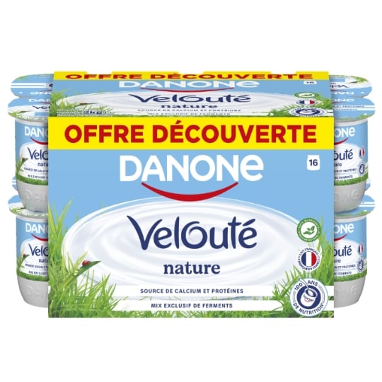 Yaourts Velouté Nature DANONE
