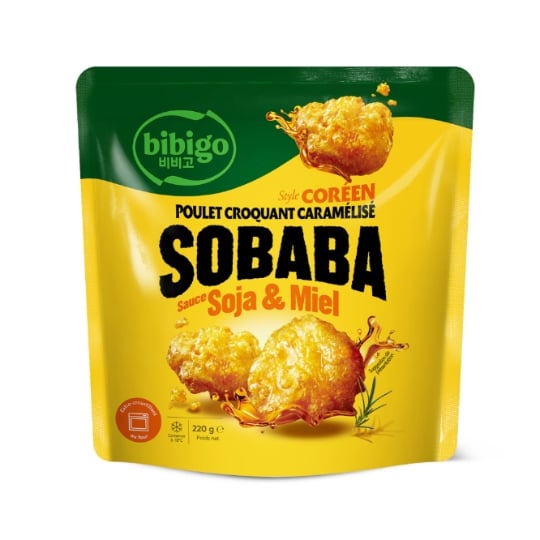 Plat Cuisiné Poulet Caramélisé Sauce Soja et Miel BIBIGO