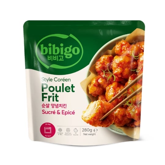 Plat Cuisiné Poulet Frit Sucrés et Epicé BIBIGO