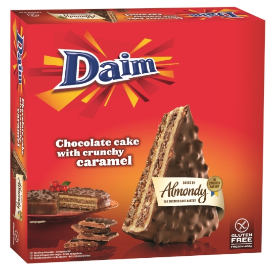 Gâteau chocolat Daim 6/8 parts DAIM