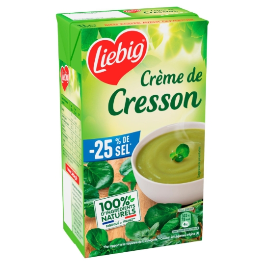 Crème de Cresson -25% de sel LIEBIG