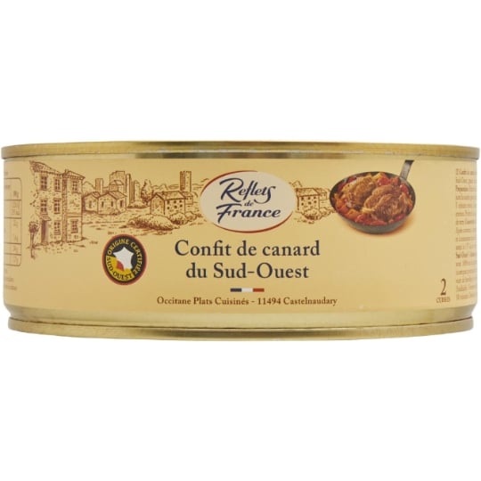 Confit de canard du Sud-Ouest IGP de canard du Sud-Ouest IGP REFLETS DE FRANCE