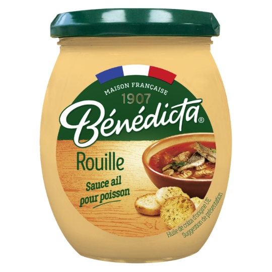 Sauce rouille à l'ail pour poisson BENEDICTA