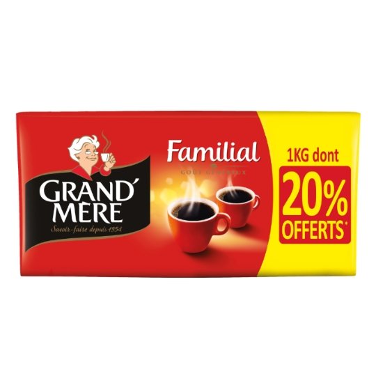 Café moulu Familial GRAND MERE