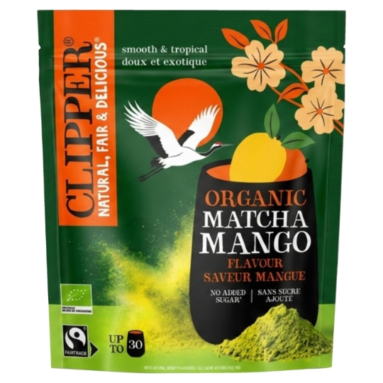 Thé Vert Matcha Bio Saveur Mangue en Poudre  CLIPPER