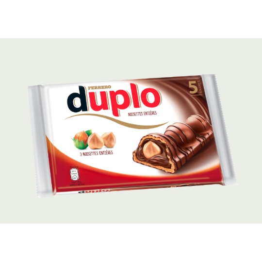 Barres chocolatées Lait Noisette DUPLO