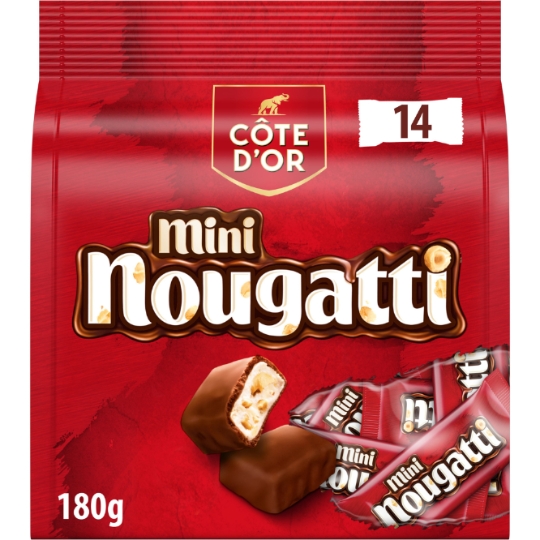Barres Chocolatées Lait Nougat COTE D'OR