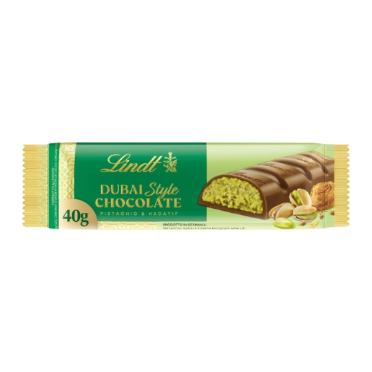 Barre Chocolat Dubaï Pistache Kadaïf LINDT