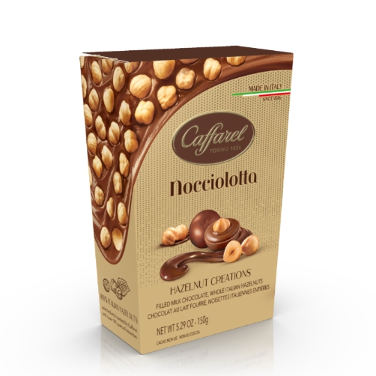 Bouchées de Chocolat Nocciolata Lait CAFFAREL