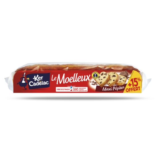Gâteau Moelleux Maxi Pépites de Chocolat KER CADELAC